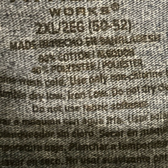 Athletic Works Blue Cove Heather Short Sleeve Tee 2XL NWT - Picture 7 of 9